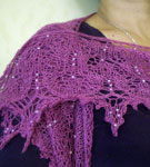 Lace scarf pattern Sweet Dreams by Boo Knits
