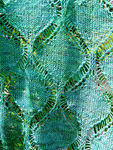 knit lacey shawl pattern Echo Beach by Kieran Foley