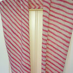 Malabrigo Silkpaca Yarn color natural striped shawl