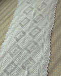 malabrigo silkpaca yarn color pearl knit lace scarf