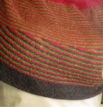 knit striped scarf pattern Color Affection by Veera Vlimki