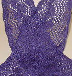 knit lace scarf