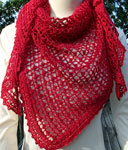 Knit kerchief pattern Konk Kerne by Vronique Chermette