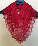 knit scarf pattern Ishbel by Ysolda Teague
