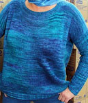 Oversized knitted Pullover in color mares
