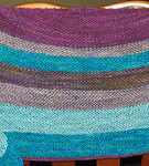 Striped Wrap/shawl Gratitude by Deborah Frank