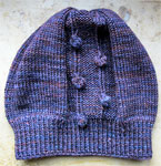 Hand knit hat