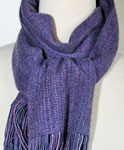 Hand knit scarf/shawl knit with Malabrigo Sock Yarn color abril