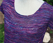 Malabrigo Sock Yarn color abril Hand knit pullover