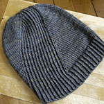 Malabrigo Sock Yarn color alcaucil knit cap