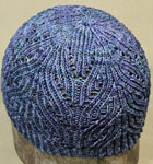 Hand knit hat