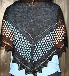 Aestlight Shawl knit pattern by Gudrun Johnston