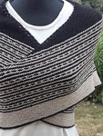 Andromaque shawl pattern by Marie Adeline Boyer