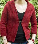 Featherweight Cardigan knitting pattern by Hannah Fettig