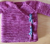 One-piece baby jacket pattern Lil Kimonos by Lili Comme Tout