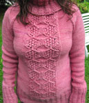 Vaila pullover turtleneck sweater by Gudrun Johnston
