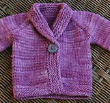 Collared Cardigan Baby sweater