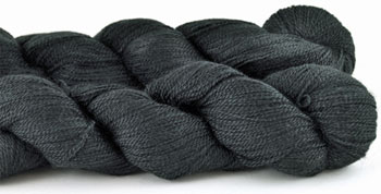 Malabrigo Merino Silkpaca Yarn color black