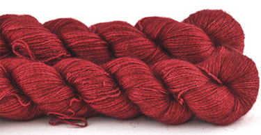 Malabrigo Merino Silkpaca Yarn color ravelry red