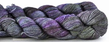 Malabrigo Silkpaca Yarn color zarzamora