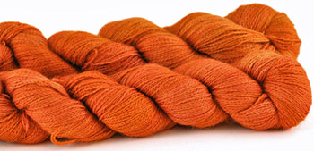 Malabrigo Silkpaca Yarn color glazed carrot