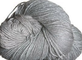 Malabrigo Silky Merino Yarn, color cape cod gray