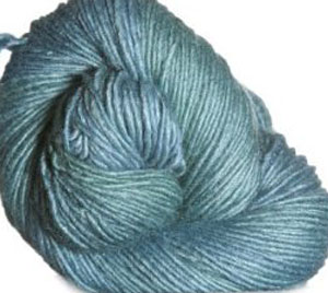 Malabrigo Silky Merino Yarn, color 411 green gray