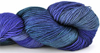 Malabrigo Sock Yarn color azules