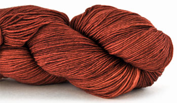 Malabrigo Merino Sock Yarn color botticelli red