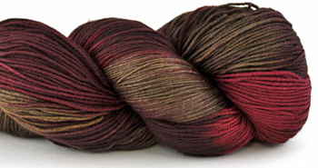 Malabrigo Merino Sock Yarn color stonechat