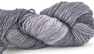 Malabrigo Merino Worsted Yarn, frost gray