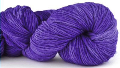 Malabrigo Worsted Merino Yarn, color jacinto 193