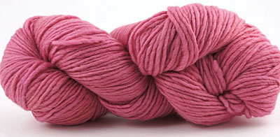 Malabrigo Worsted Merino Yarn, color 184 shocking pink