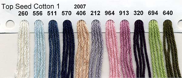 Reynolds Top Seed Knitting Yarn,  Reynolds cotton knitting yarn, Top seed color card