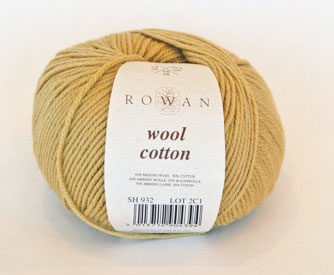 Rowan Wool Cotton mustard 932 on sale