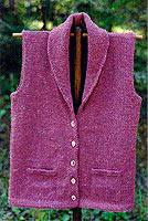 Oat Couture knitting pattern Village Vest