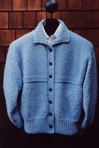 Mari Sweaters Multi-Patterned Jacket