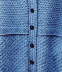 Mari Sweaters Multi-Patterned Jacket detail