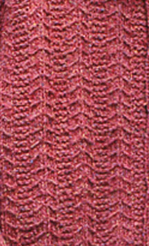 Mari Sweaters Pebble Cardigan knitting pattern detail