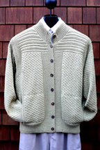 Mari Sweaters Seed & Garter Jacket