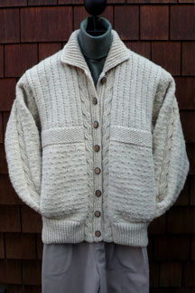 Mari Sweaters Cable & Purls Jacket knitting pattern