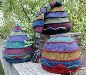 Lisa Knits Point Hat  knitting pattern