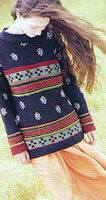 Jo Sharp - Knitting Bohemia knitting pattern Saffron