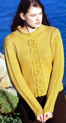 Jo Sharp Silkroad Aran knitting kit, Isobelle Sweater kit