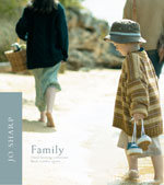 Jo Sharp knitting pattern book seven - The Family, Jo Sharp knitting yarn,