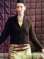 Jo Sharp Classic DK Wool yarn, Book Eight, Eclectic book,  Box Stitch Jacket knitting pattern