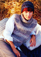 Jo Sharp Contemporary Knitting Book - Banded Vest