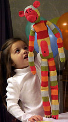 Stuffed Monkey toy  knitting pattern