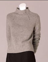 Adrienne Vittadini Carmela  Full Fashioned Pullover knitting pattern