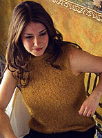 Adrienne Vittadini Fall 2007 vol 30  Chiara Sleeveless Pullover knitting pattern